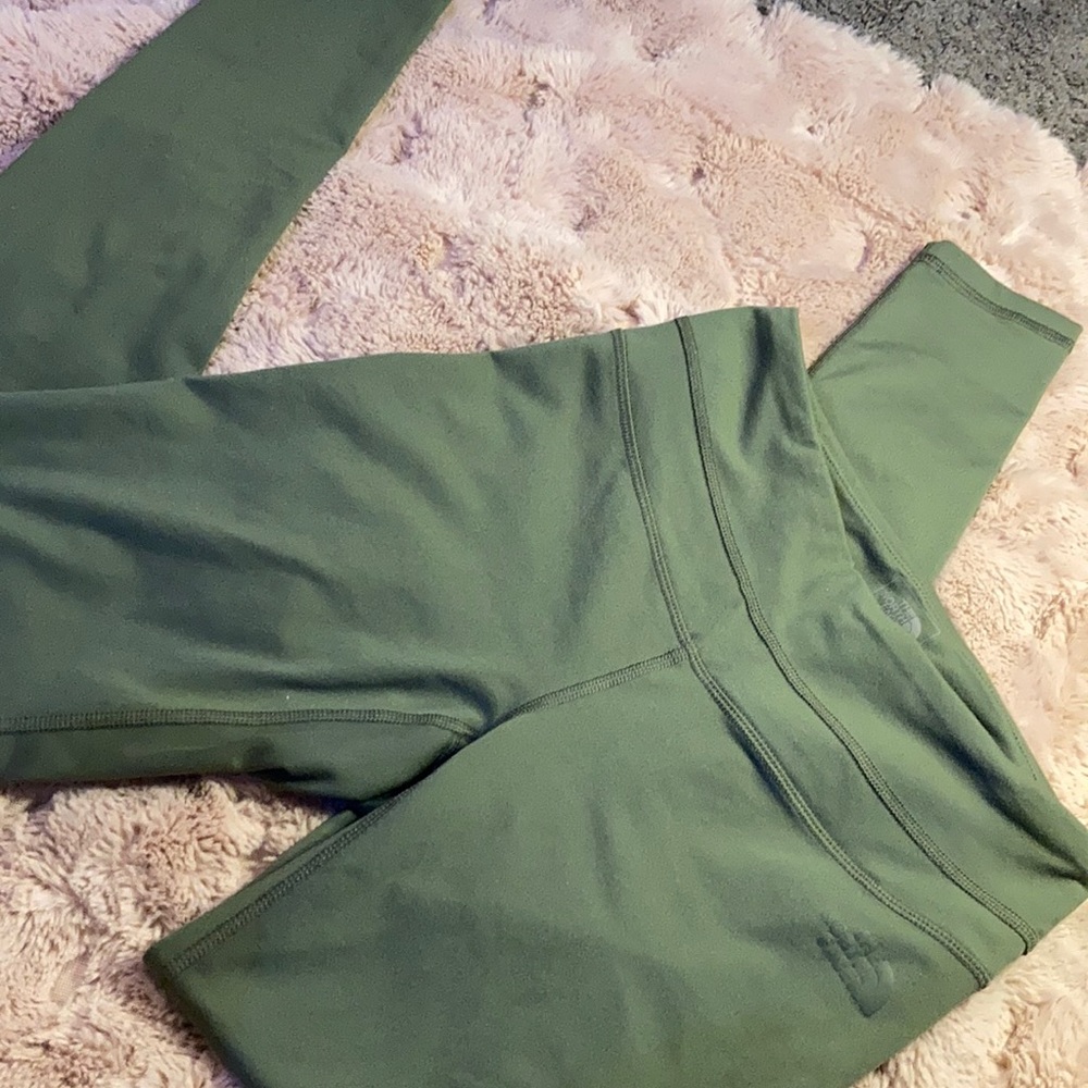 Sage green North Face Leggings